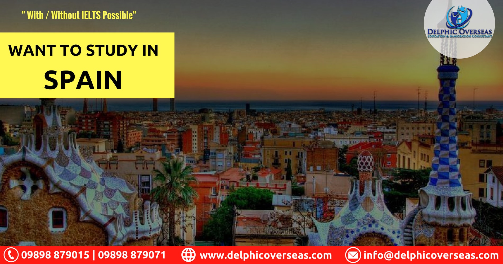 Study In Spain Without IELTS Spain Student Visa Consultant In Surat 