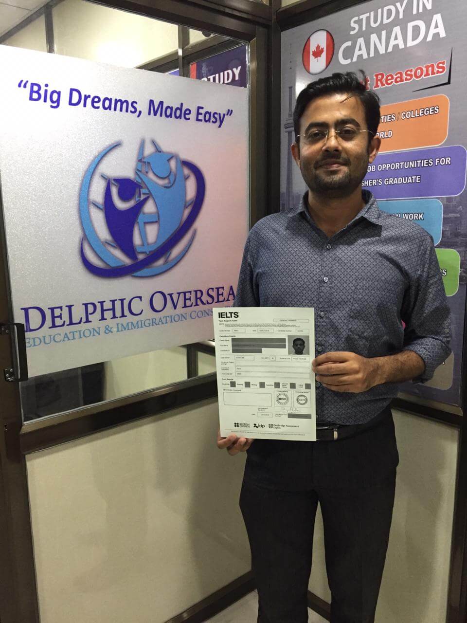 IELTS Score : FARHAN SALAT