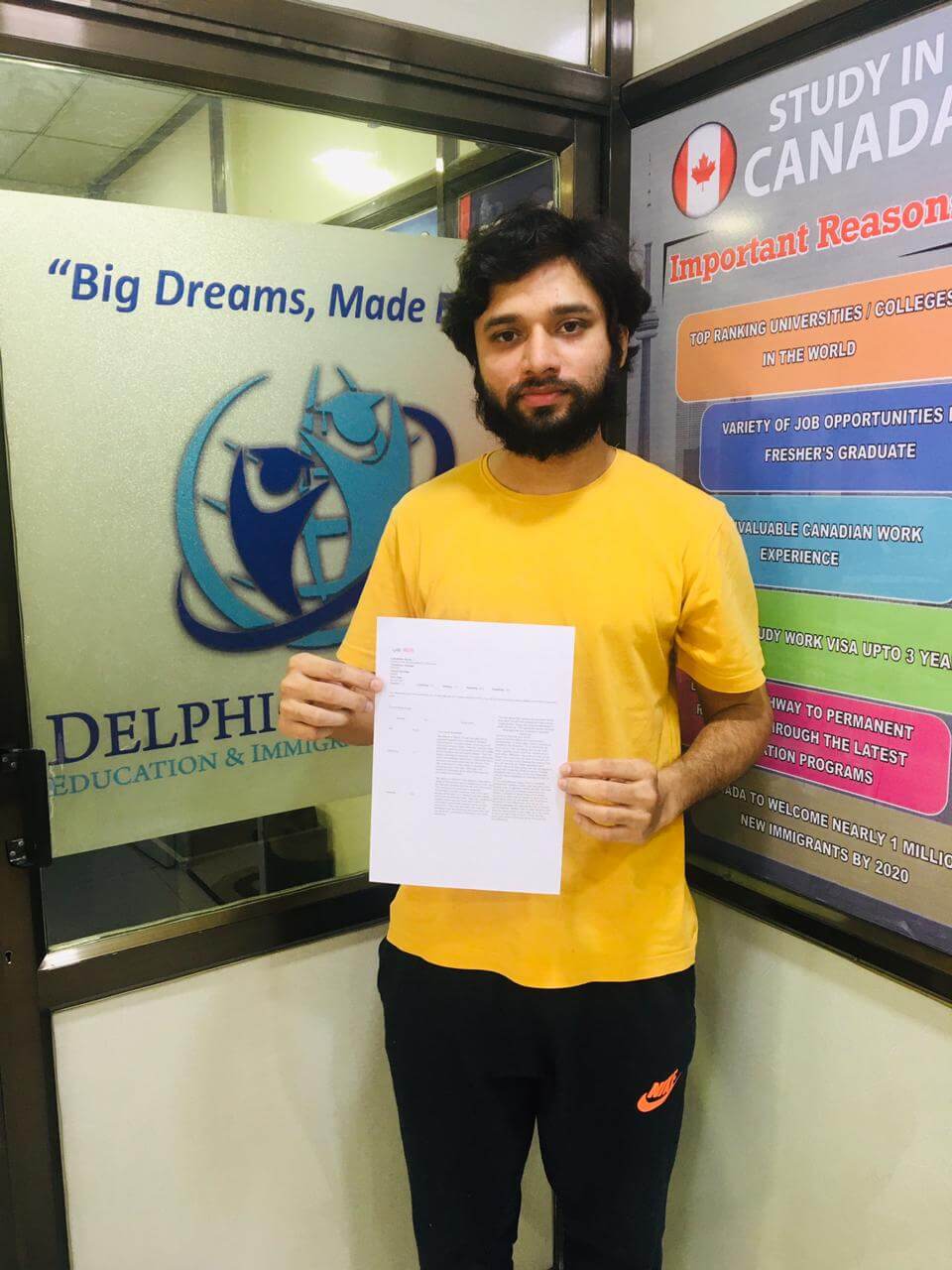 IELTS Score : Shashank Chauhan